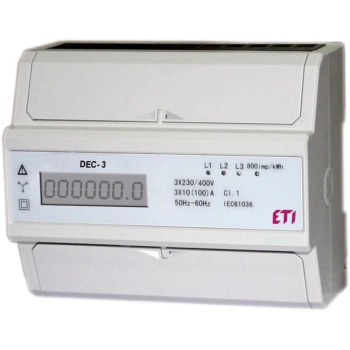 METER ELECTRICITY MODULAR 3F DEC-3