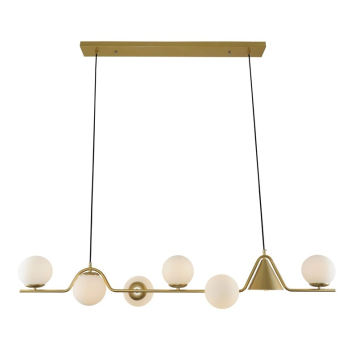 PENDANT LIGHT RAILE H1.2M 7XG9 GOLD