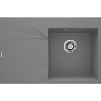 Zlewozmywak granitowy 1-komorowy z ociekaczem - lewy