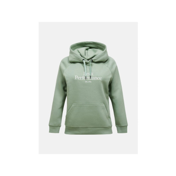 Bluza damska PEAK PERFORMANCE W Original Hood kolor zielony - S