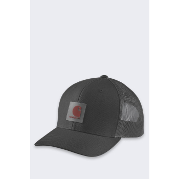 Czapka z daszkiem Carhartt Twill Mesh-Back Logo Patch Cap - black