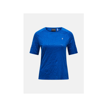 Koszulka damska PEAK PERFORMANCE W Discover T-Shirt kolor niebieski - S