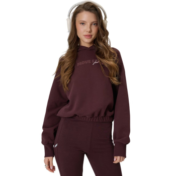 Bluza damska 4F F2175 ciemnorązowa 4FWSS26TSWSF2175 80S L