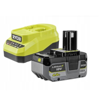 255327 RYOBI Akumulator 4Ah + Ładowarka RC18120A-140X