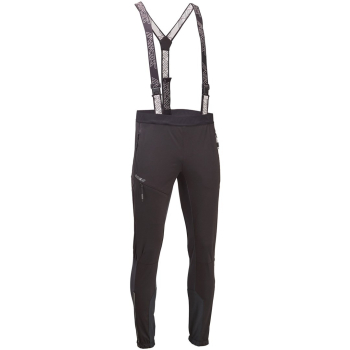 Spodnie (z szelkami, softshell) męskie SILVINI Men Pants ALZARO   L