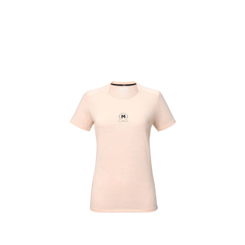 Koszulka damska MILLET Ubic Wool Ts Ss W jasny rĂłĹĽ - S