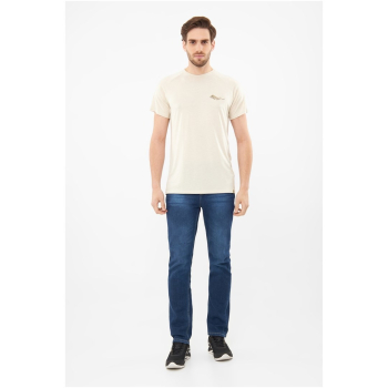 T-shirt męski VIKING Likelo Man Bamboo beżowy   M