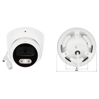 KAMERA IP APTI-AI803VA2IL-28W - 8.3 Mpx 4K UHD 2.8 mm