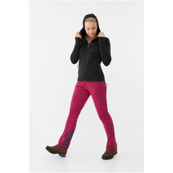 Bluza damska VIKING Jukon Hoodie Lady Polartec rozpinana z kapturem czarna   M