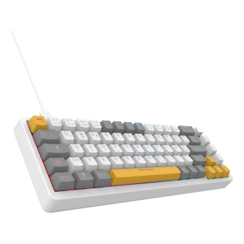 INCA Gaming Tastatur RGB/RedSwitch/USB/Mechan. 2.00m    weiĂź