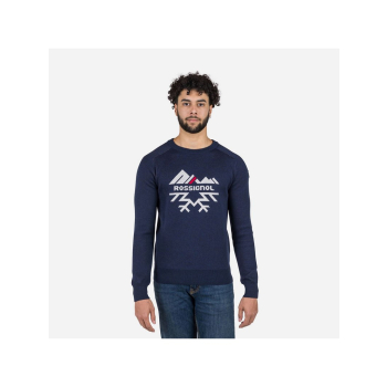 Sweter Rossignol Alpine Half Zip granatowy
