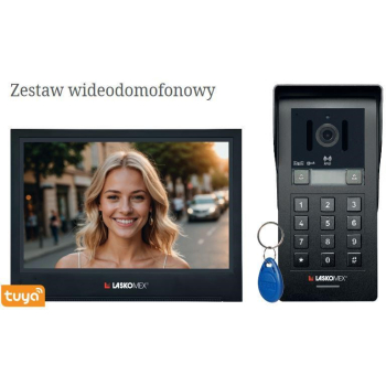 Laskomex Zestaw wideodomofonowy 2-wire IP GEMINI ZEST