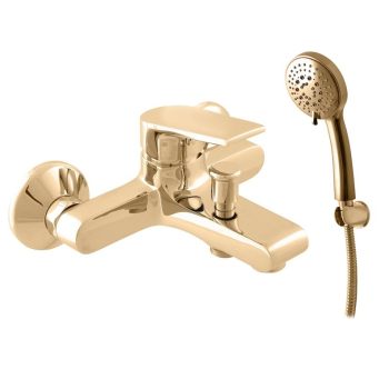 BATH MIXER W/ SHOW HOLD GOLD DCO154.5/1Z