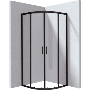 Kabina prysznicowa półokrągła 80x80 cm