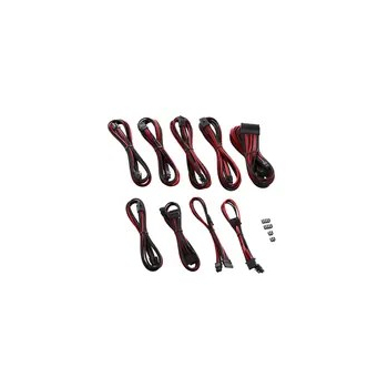 Zestaw kabli CableMod PRO Series ModMesh C-Series RMi i RMx - formowany - / czerwony (CM-PCSR-FKIT-NKKR-R)