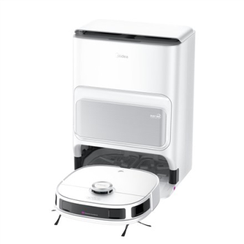 Odkurzacz robota Midea Wersja 12 Na mokro i na sucho 5200 mAh Pojemność na kurz 3 L 5000 Pa Biały