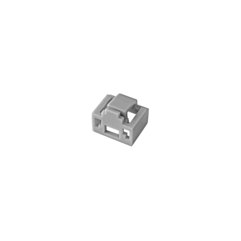 Blokada gniazda RJ45 przed nieautoryzowanym wpięciem, kolor szary (opakowanie 24 szt. + klucz) ALANTEC