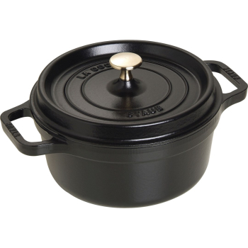 Garnek żeliwny okrągły STAUB 40509-305-0 - czarny 2.6 ltr