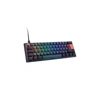 Ducky One 3 Cosmic Blue Mini Klawiatura Gamingowa, RGB LED - MX-Ergo-Clear