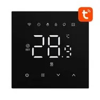Avatto WT410-BH-3A-B / Inteligentny termostat do kotła gazowego / 3A / WiFi