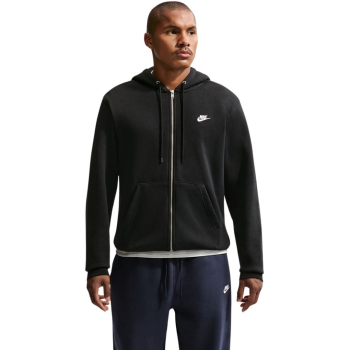 Bluza męska Nike Club BB FZ Hoodie czarna FN3861 010 M