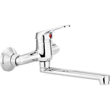 Bateria umywalkowa ścienna BYU 050M 5908212002162