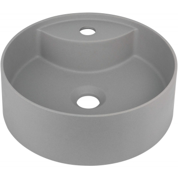 Umywalka granitowa nablatowa z miejscem na baterię