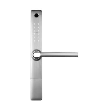 Klamka do drzwi z kontrolerem dostępu EURA ELH-20H4 silver