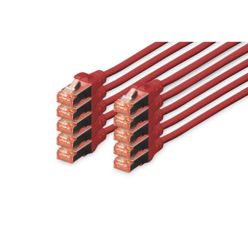 Digitus CAT 6 S-FTP patch cord, Cu,