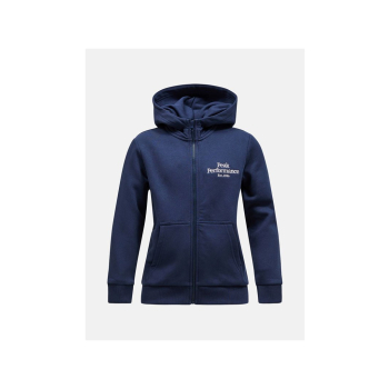 Bluza PEAK PERFORMANCE Original Zip Hood Junior niebieski