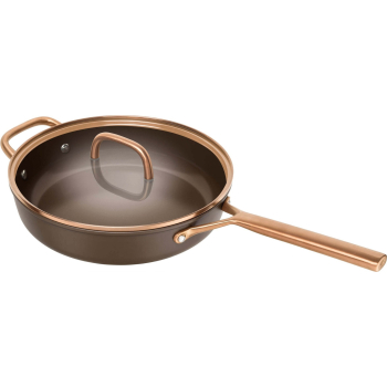 ZWILLING MILANO Patelnia sauté z pokrywką 28 cm brąz