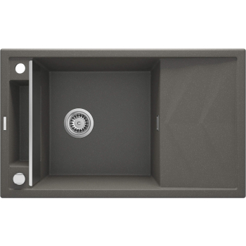 Zlewozmywak granitowy magnetyczny 1-komorowy z ociekaczem ZRM T113 5908212095041