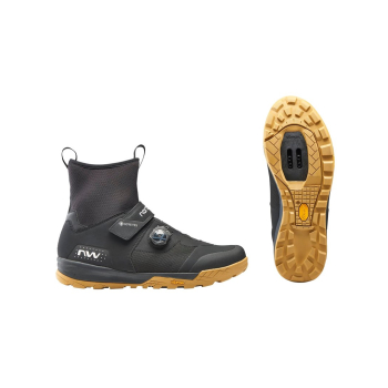 Buty rowerowe NORTHWAVE Kingrock Plus Gtx czarno miodowy - 45