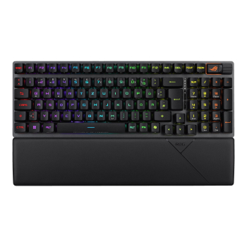 Klawiatura Asus Tastatur ROG Strix Scope II 96 RX Wireless BLK