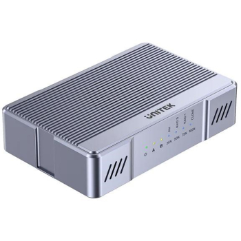 Unitek obudowa 2x M.2 20 Gb/s  RAID0, RAID1 + klonowanie