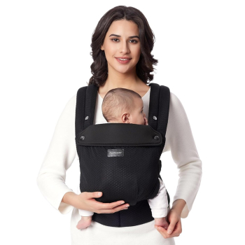 Momcozy BC001 | Nosidełko dla niemowląt i dzieci | Kolor czarny