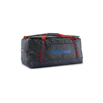 Torba black hole duffel 100l-smolder blue w-amanita red PATAGONIA