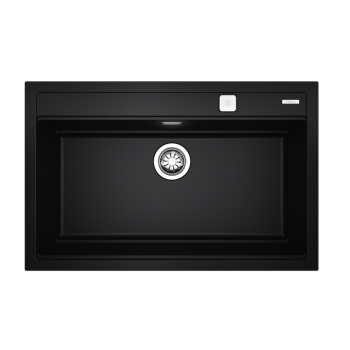 TEKA ZLEWOZMYWAK SYNTETYCZNY NOVA 80 WS-TG 1B AUTO CZARNY MAT +CL+CB