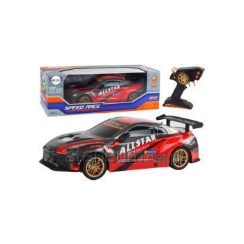 Auto zdalnie sterowane 1:10 Czerwone 17358 Lean Toys