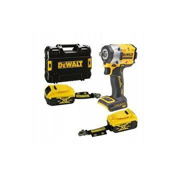 DEWALT.KLUCZ UDAROWY 1/2" 18V DCF921P2LRT 406Nm 2x5,0Ah TSTAK PIERŚCIEŃ, BEZ ŁADOWARKI, LANYARD READY ...
