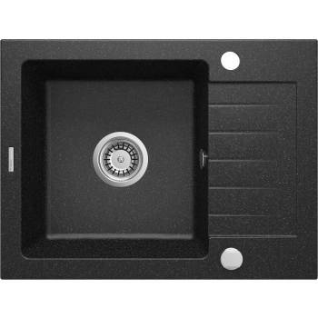 Zlewozmywak granitowy 1-komorowy z ociekaczem ZQZ 211A 5908212008591