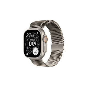 Apple Watch Ultra 3 – GPS + Cellular – 49 mm – koperta z naturalnego tytanu z pętelką z naturalnego tytanu - duża