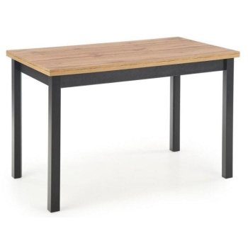 DINING TABLE COBALT WOODEN/BLACK
