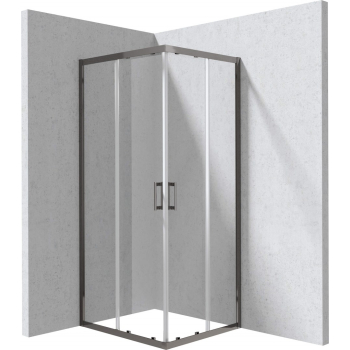 Kabina prysznicowa prostokątna 80x90 cm