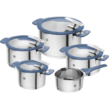 ZWILLING SIMPLIFY Zestaw 5 garnków błękitny