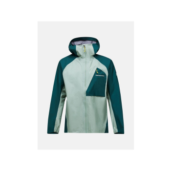 Kurtka mÄ™ska PEAK PERFORMANCE M Trail Hipe 3L Shell Jacket kolor zielony - XL