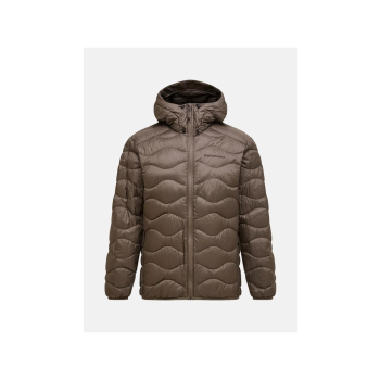 Kurtka puchowa Peak Performance Helium Down Hood Jacket - terrain tan rozmiar: m