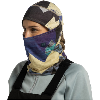 Kominiarka BUFF MERINO MW HINGED BALACLAVA KANS MULTI   one size