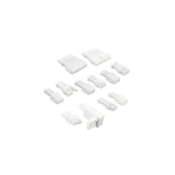 Przedłużacz kabla w oplocie Kolink Core Pro 12V-2x6 Typ 2 - Biały Brylantowy