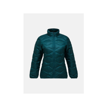 Kurtka damska puchowa PEAK PERFORMANCE W Helium Down Jacket kolor zielony - S